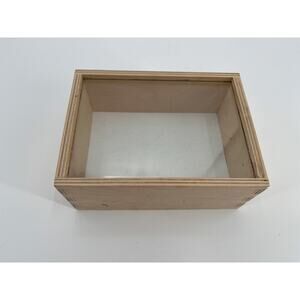 Ikea Bas Wall Frame Display Box 5"x7"x3" Wood Shadow Box
